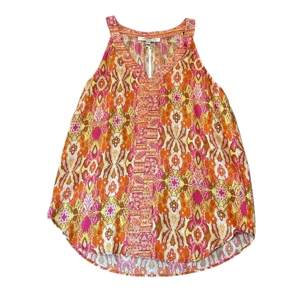 Rose + Olive NWT Multicolor Sleeveless Tank Top (Size XS) - Picture 7 of 8